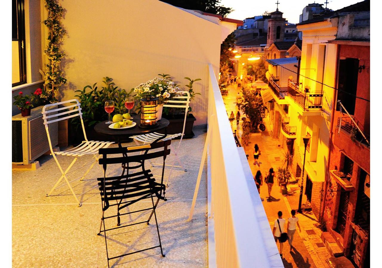 Live In Athens, Psyrri Central Apartments Ngoại thất bức ảnh
